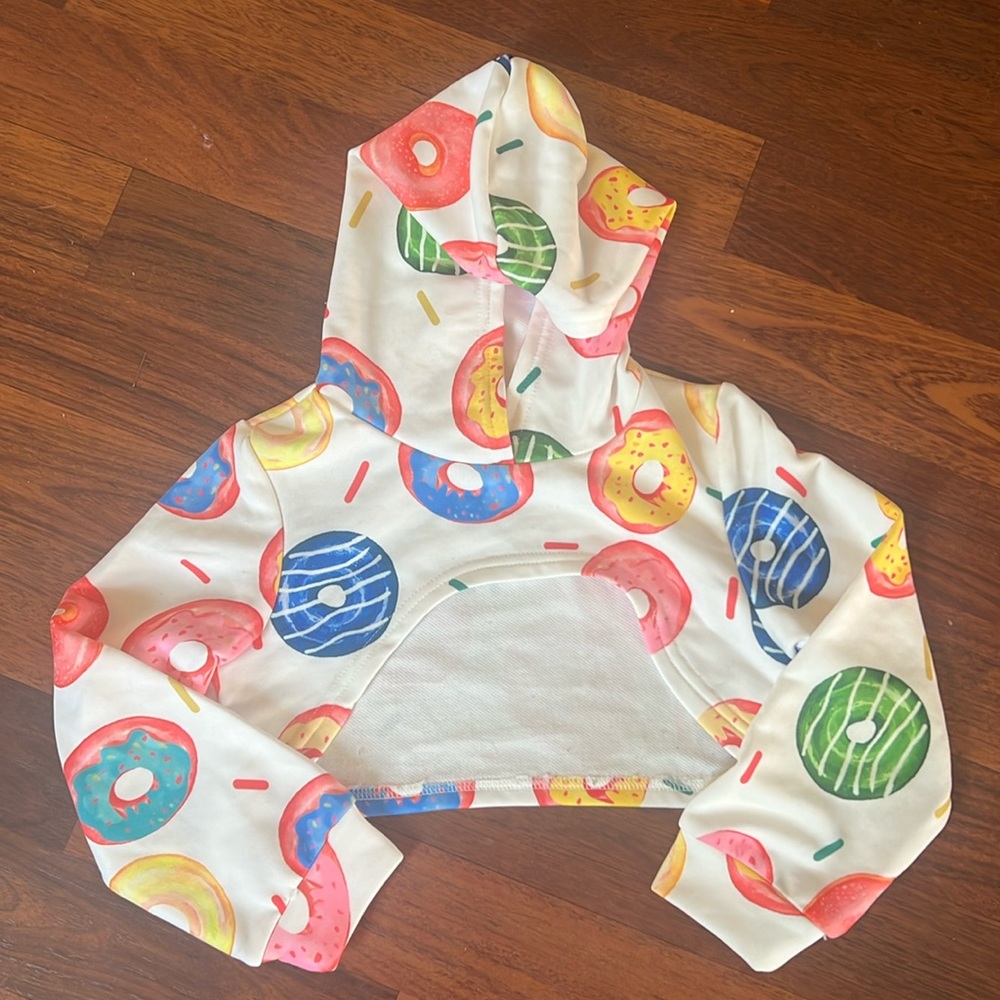 3/$12 Shein Cropped Donut Hoodie (6Y)